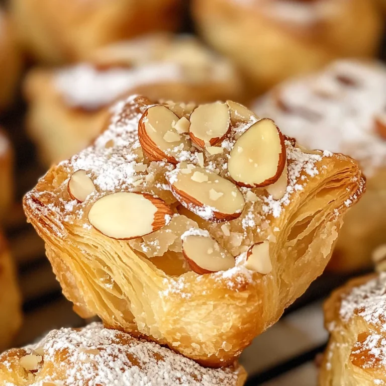 Almond Croissant Bites