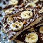 Banana & Nutella Frozen Yogurt Bark