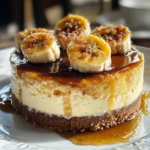Bananas Foster Cheesecake