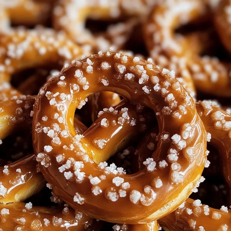 Butter Toffee Pretzels