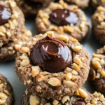 Chocolate Hazelnut Thumbprint Cookies Recipe