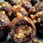 Chocolate Ricotta Fudgy Truffles