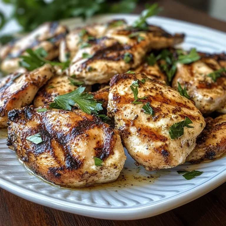 Creamy Yogurt Marinated Chicken