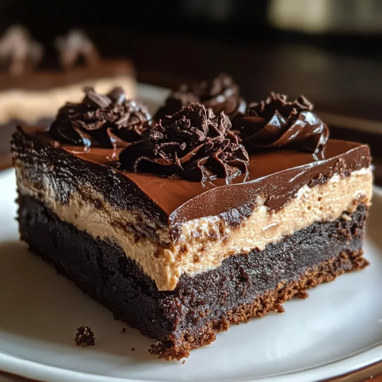 Death By Chocolate Cheesecake Bars
