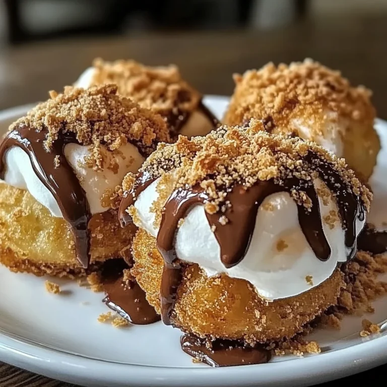 Fried S’mores Bombs