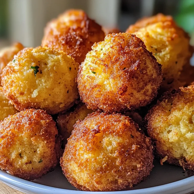 Homemade Hush Puppies Cornbread