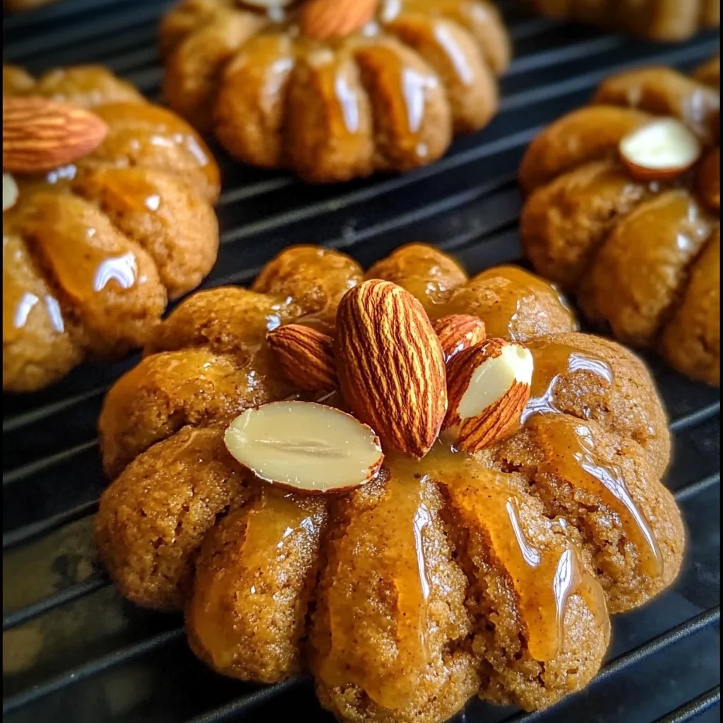 Pumpkin Almond Cookies