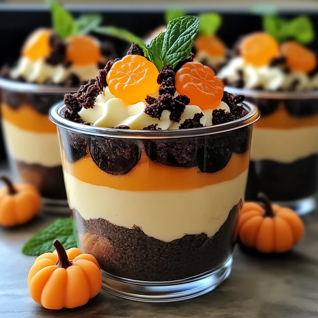Pumpkin Patch Dirt Cups