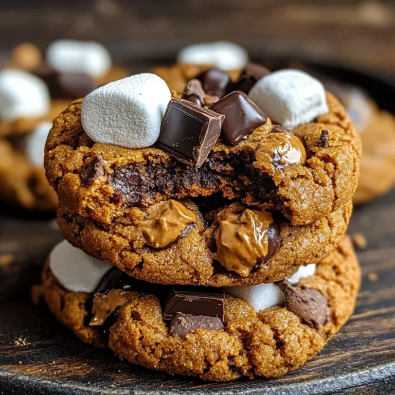Pumpkin S’mores Cookies (Vegan)