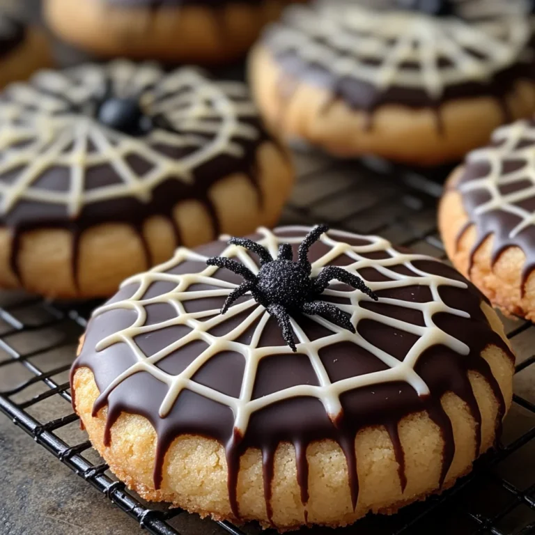 Spiderweb Shortbread 🕸️