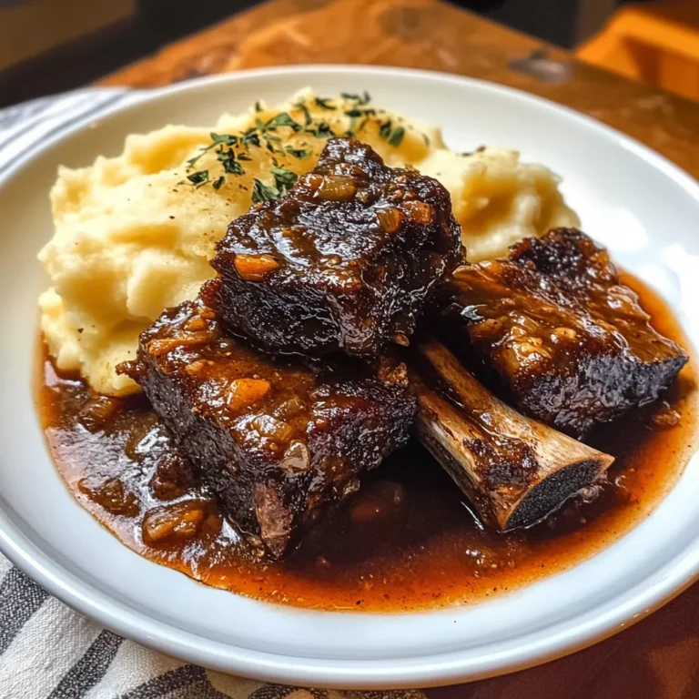 Super Tender Slow Cooker Beef Short Ribs
