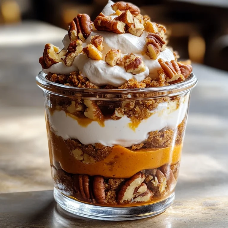 Sweet Potato Pecan Pie Parfaits