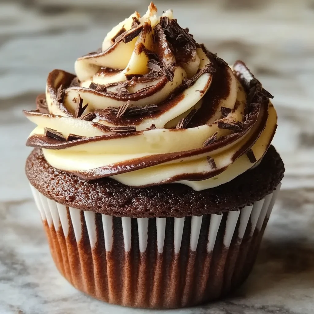 The Best Marble Cupcakes