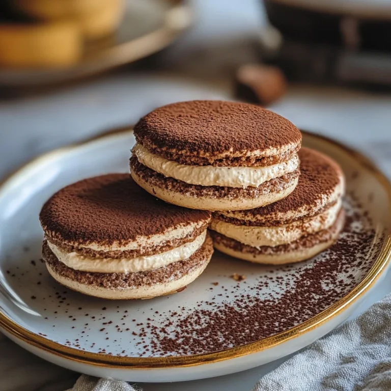 Vegan Tiramisu Cookies