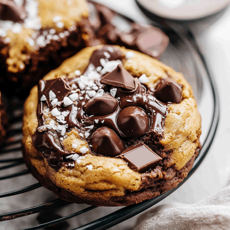 Ultra Thick Bakery Style Chocolate Chip Cookies – Crispy Edges, Gooey Centers, and Loaded with Chocolate!