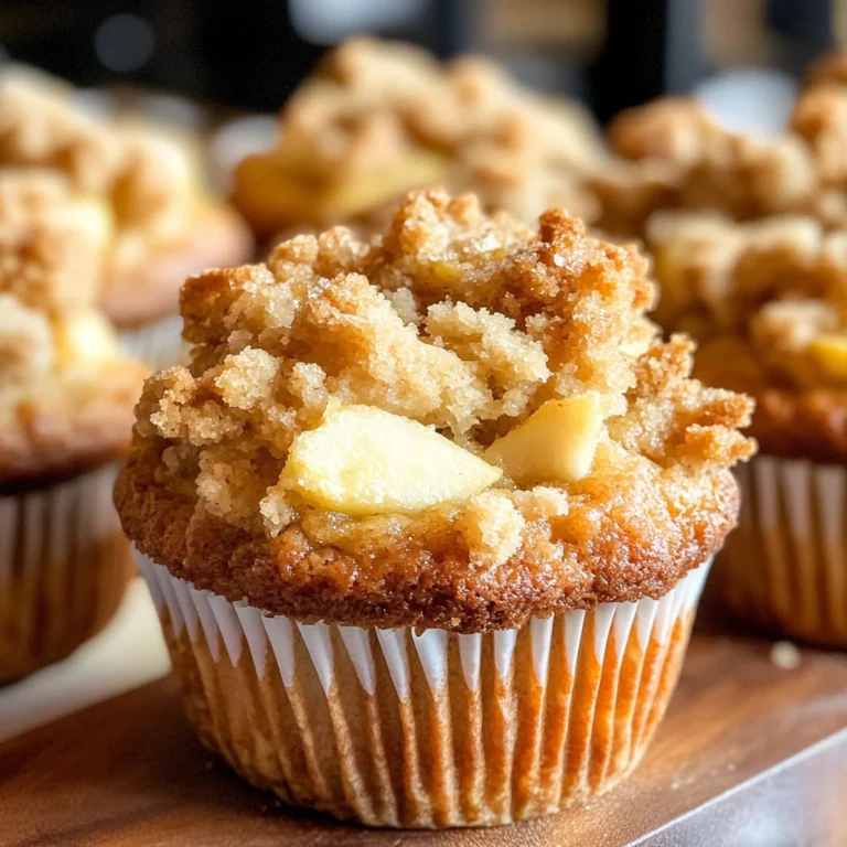 Apple Crumble Muffins