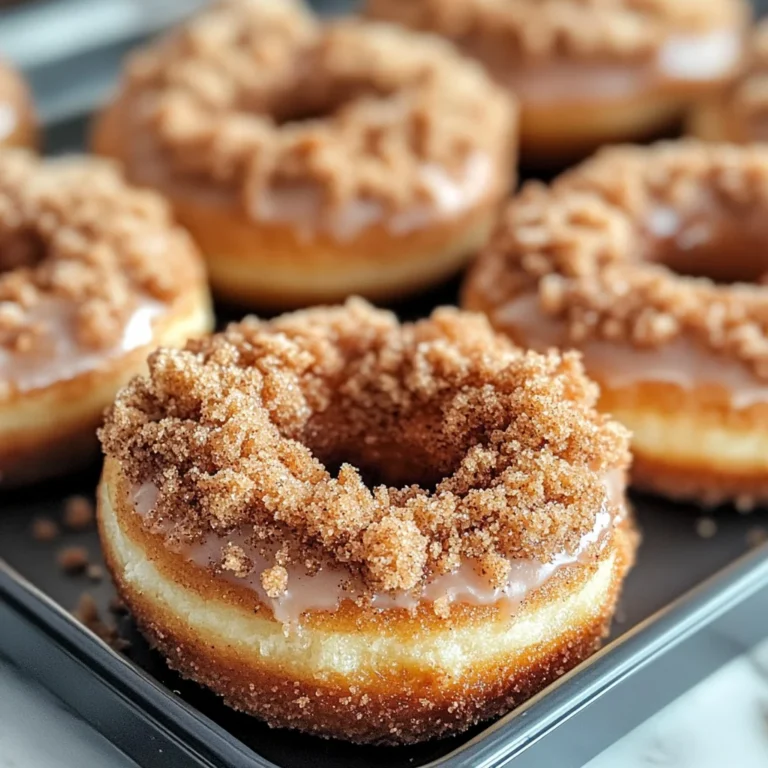 Coffee Cake Donuts