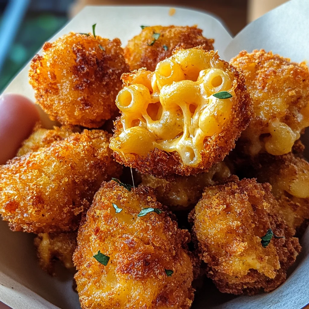 Fried Mac and Cheese Bites