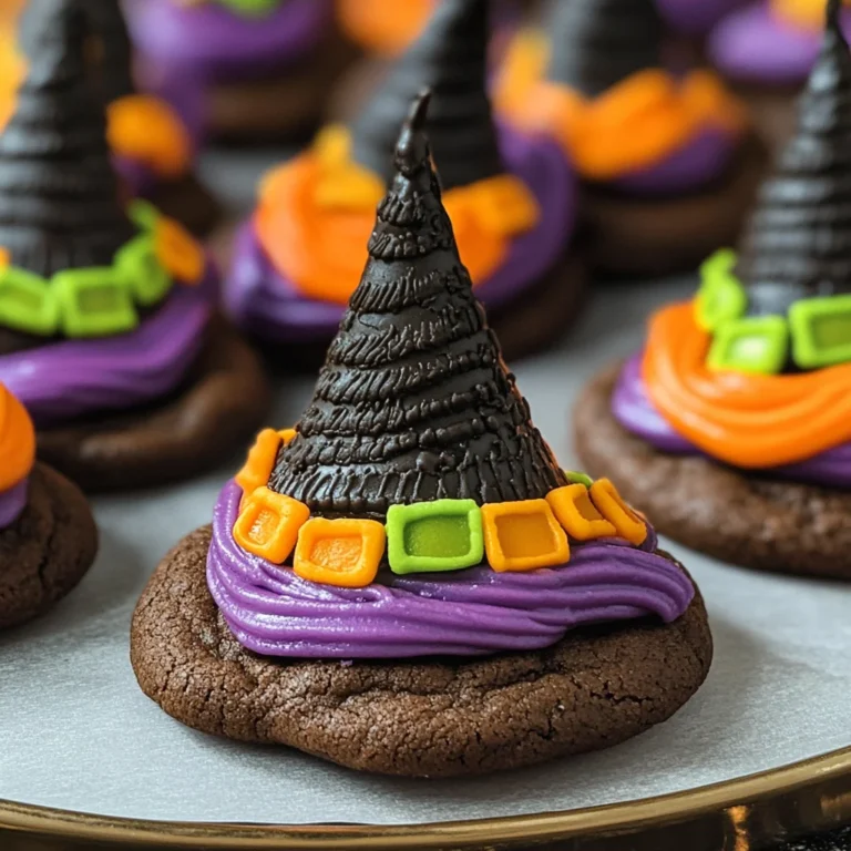Halloween Witch Hat Cookies
