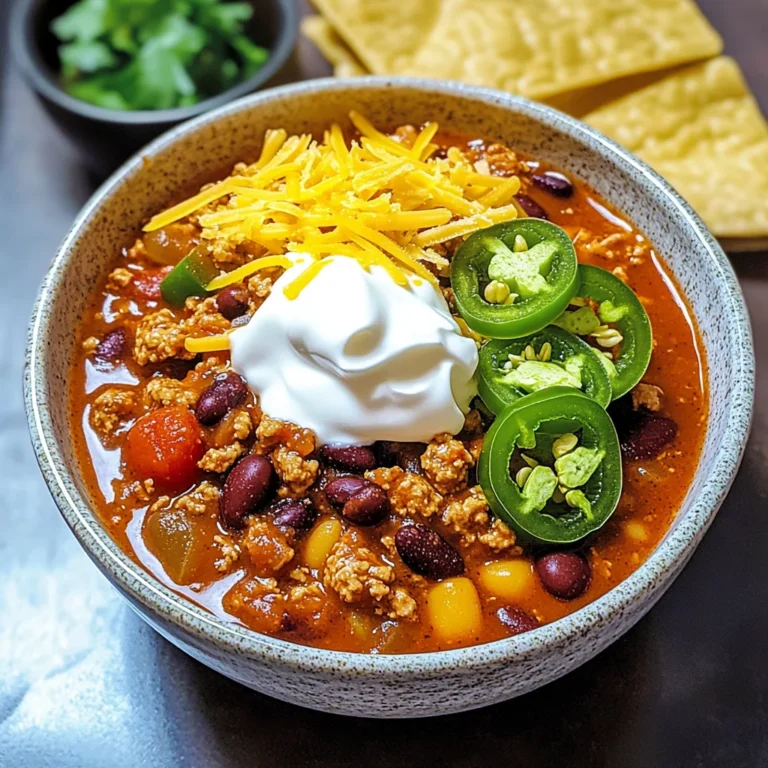 Healthy Turkey Chili