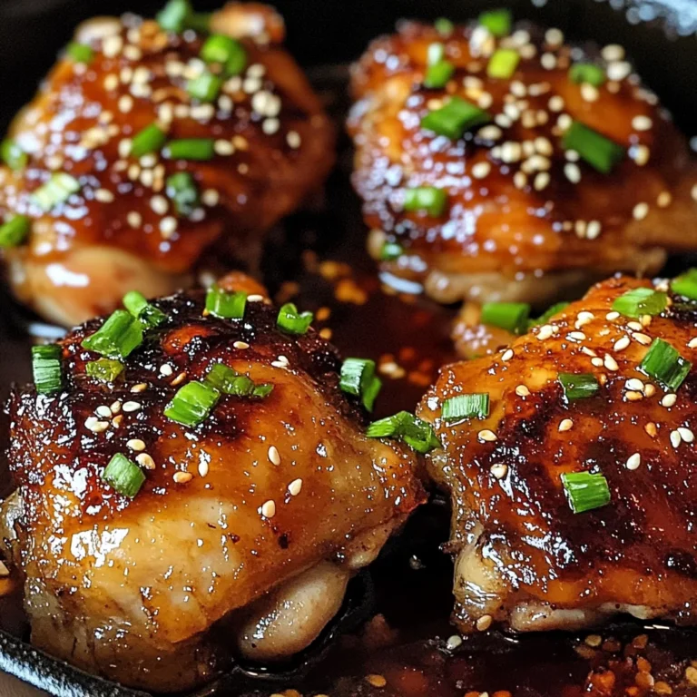 Honey Garlic Chicken Thighs: An Incredible Ultimate Recipe for 5-Star Flavor