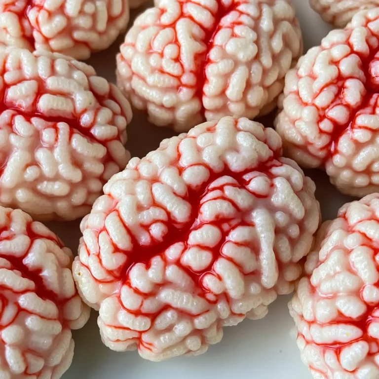 Marshmallow Rice Bubbles Halloween Brains