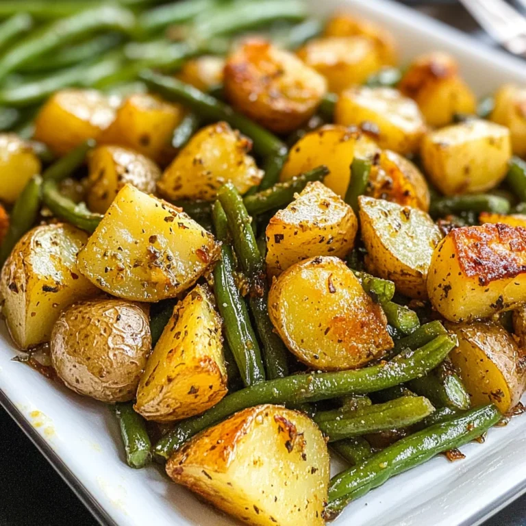 Potatoes and Green Beans