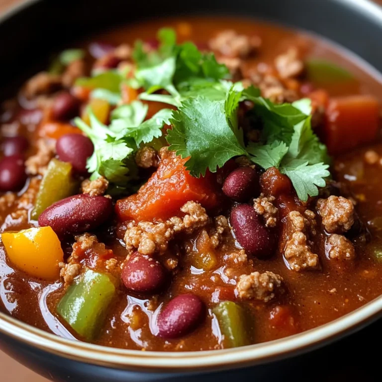 Slow Cooker Chili