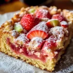 Strawberry Rhubarb Cake