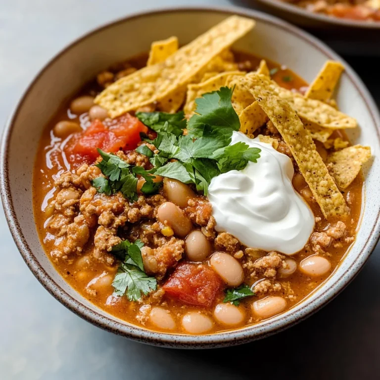 Turkey White Bean Chili